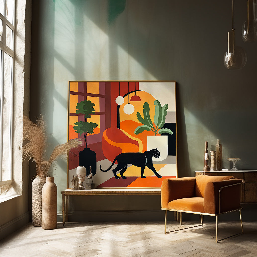 How to Frame Large Contemporary Paintings